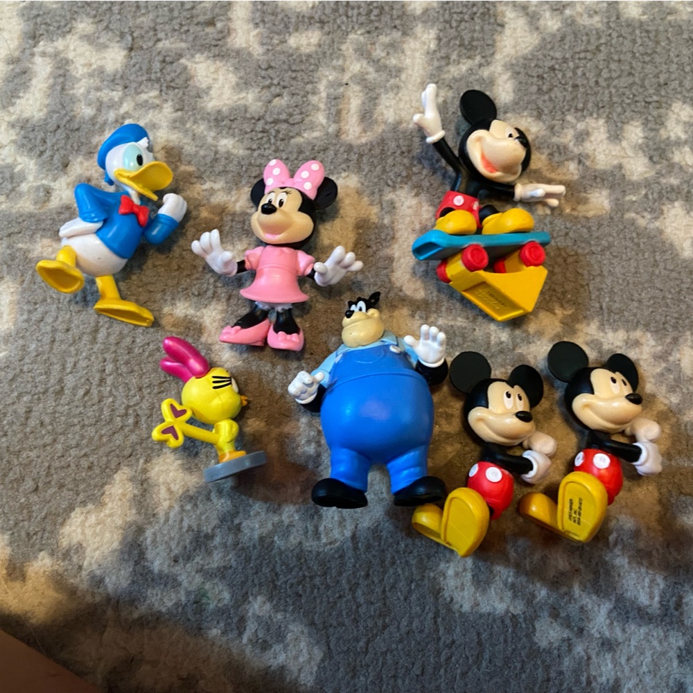 Mickey and friends